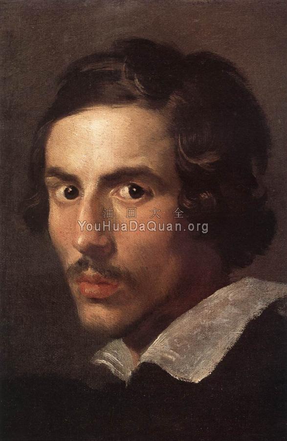 Self-Portrait as a Young Man - 吉安·洛伦佐·贝尔尼尼